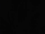 Брюнетка мастурбирует курткой