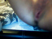 Сиськастая блондинка