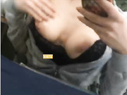 LindaCam в подсобке на работе