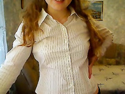 Рыженькая сучка в очках