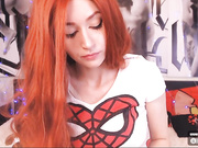 purple_bitch blow job in glass toy