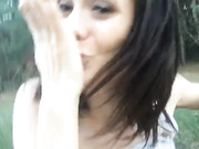 TINA_ - шалит на природе