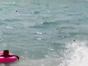 Отсос на море