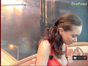 Арина дрочнула на рускамсе