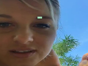 SEX-THREESOME куни на природе