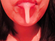 Сперма во рту