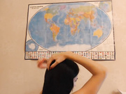 географичка astartax танцует голенькой