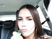 AMG63 шалит в машине