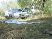 В лесу с юбкой