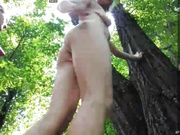SexyBabyAndBo долбит подружку на улице