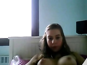 Олеся мастурбирует в видеочате