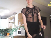 x_chydo_x - фетиш + развлекается с вибратором