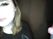 Dankdanki обкончал рот