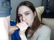 girlwithman cum in mouth & swallow