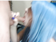 stardustbaby blowjob with cum in mouth & swallow