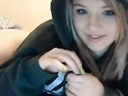 19 летняя блондиночка