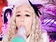 13 FIRST Double BLOWJOB For Alice