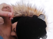 Berny-Eshly кончил в  рот