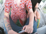 Keokistar (с подругой делают минет на колесе обозрения)