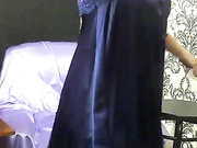 Зрелая мастурбирует перед вэбкой