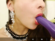 Grafinnya глубокое горло до рвоты