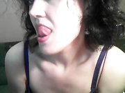 Catsuit игрушкой в попку