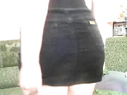 Catsuit игрушкой в попку