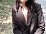 Kisa-Gav голые шалости на  дороге