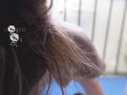 SexySabotage обкончала  балкон