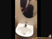 Public Toilet Blowjob On A Wedding Party