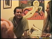 Lucky Dude Fucks His GF And Her Best Friend