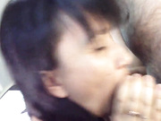 Минет в машине3