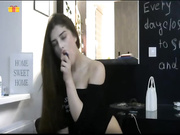 Sex-Michelle сосёт дилдо-5