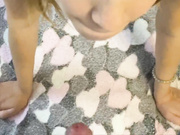 Bitch-aggress заглатывает член