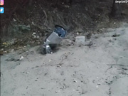 AlisaFist на природе дрочка