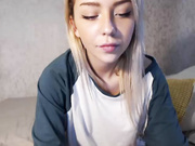 Beautiful blonde went crazy with horny Perfect Pussy