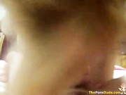 Blonde Teen Sucks Dick Like A Pro