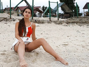 SweetButtocks на пляже