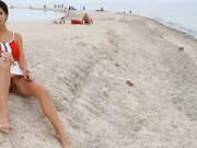 SweetButtocks на пляже