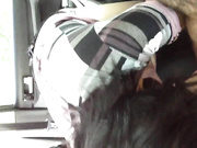 Минет в машине