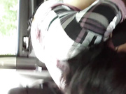 Минет в машине