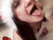 обоссал и обкончал