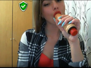 GolyboglaZaya дилдо в рот-2