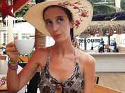 SweetButtocks в кафе (платный контент)