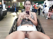 SweetButtocks в кафе (платный контент)