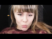 VaniLLa_sexy ласкает себя в машине-11