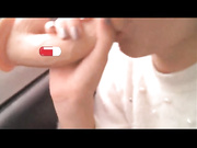 -Your_lusi-минет в машине с дилдо