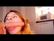 GabbieCarter нежный минет-5