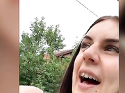 топлес по поселку HannaMils