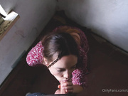 katekuray (onlykatekuray) со спермой во рту